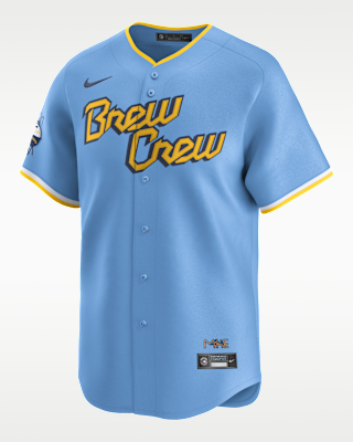 Christian Yelich Milwaukee Brewers City Connect Men's Nike Dri-FIT
